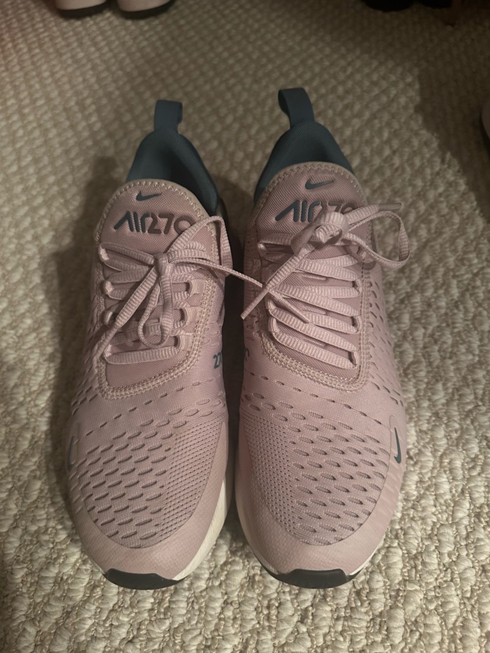 Nike Women’s Air270 Sneakers in Light Pink and Slate